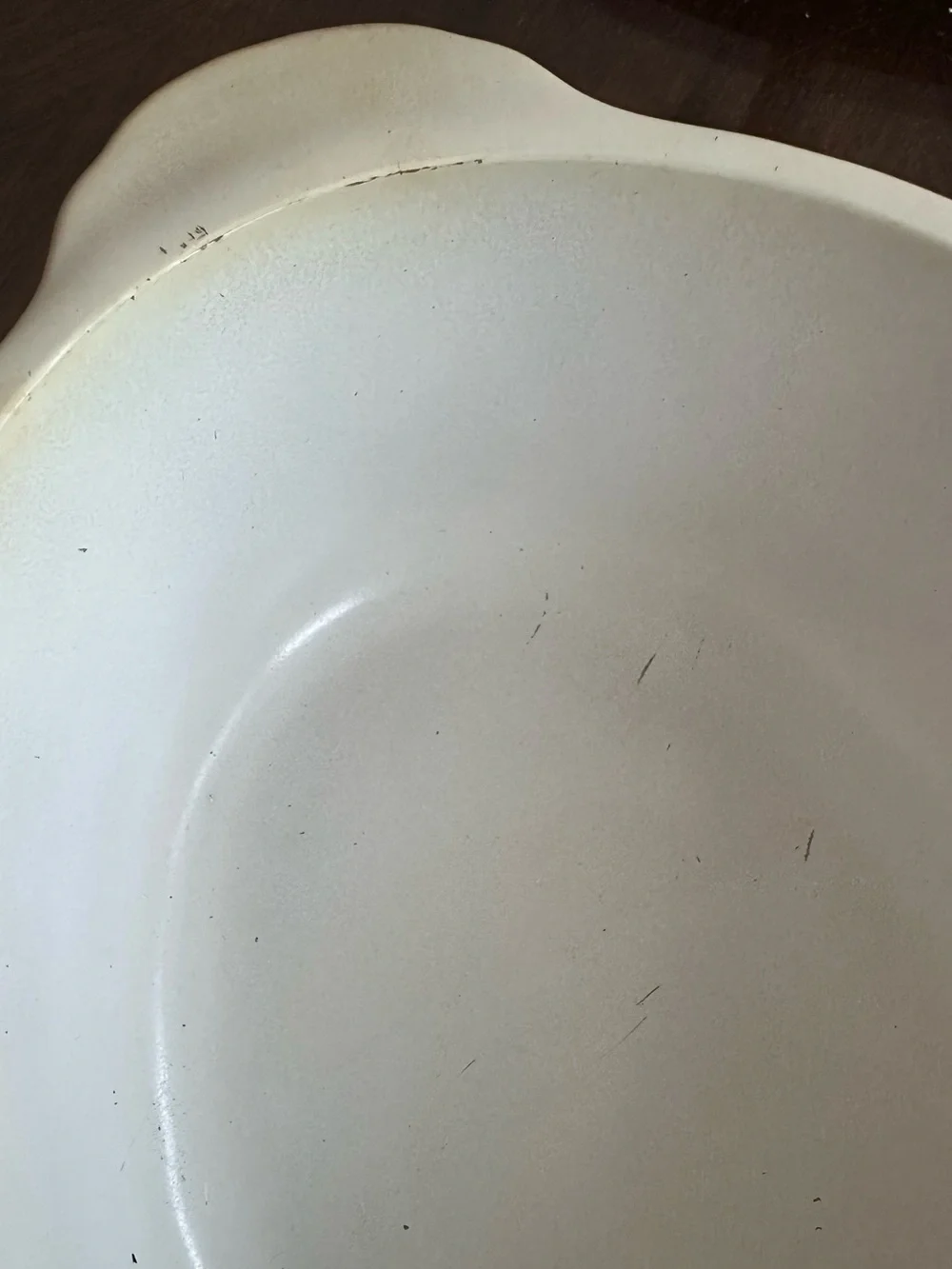 Vintage Fire King #467 Peach Luster 1 1/2 Quart Casserole Dish with Lid